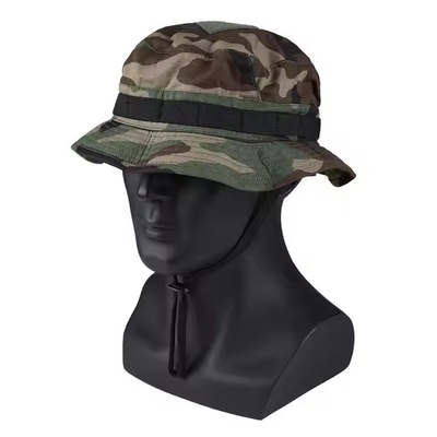 Tactische sneldroge hoofdkleding met visor en verstelbaar touw
