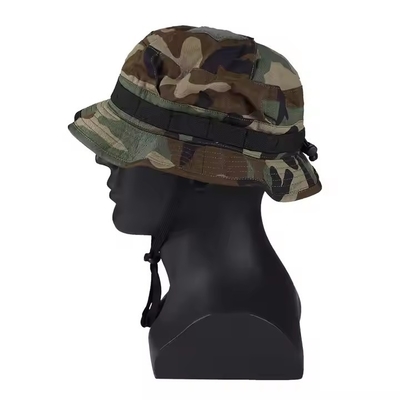 Tactische sneldroge hoofdkleding met visor en verstelbaar touw