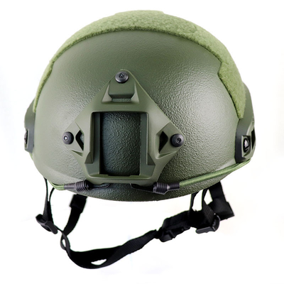 FAST Helmet NIJ IIIA Ballistische Kevlar tactische ballistische Grote Grootte Hoog gesneden Groene Helmet