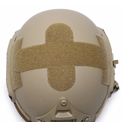 FAST ballistische helm NIJ IIIA Ballistische beschermende hoofddeksels Kevlar Tactische Grote grootte Hoog gesneden khaki helm