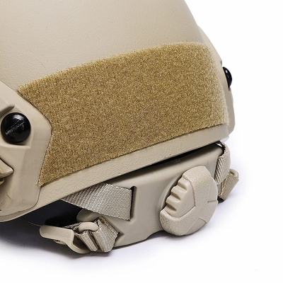 FAST ballistische helm NIJ IIIA Ballistische beschermende hoofddeksels Kevlar Tactische Grote grootte Hoog gesneden khaki helm