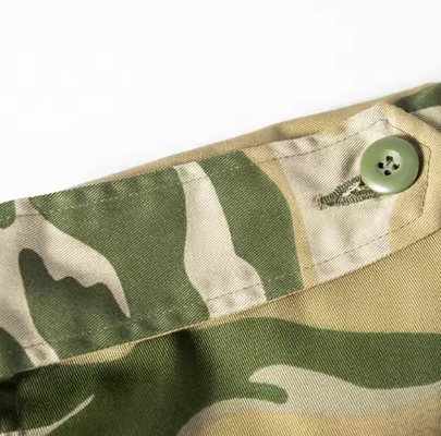 T65/C35 Mensen van massief weefsel Tactische militaire lange mouwen jassen en broeken met gespleten leer