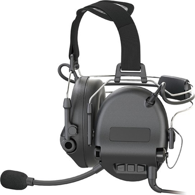 ENc-headsets met milieumicrofoon en geluid