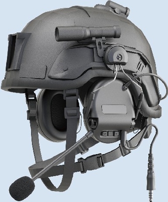 ENc-headsets met milieumicrofoon en geluid