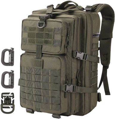 Bergbeklimmen Wandelen Tactische tas Gym Sport Interieur Zipper Pocket 600D Polyester Reisopslag Tactische rugzak