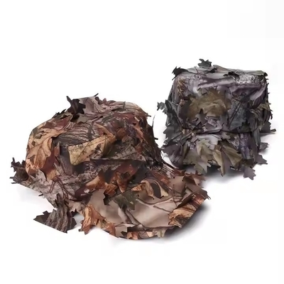 Groothandel buiten kamperen jacht 3D echte boom printen sport hoed tactische snelle droge camouflage honkbalpet
