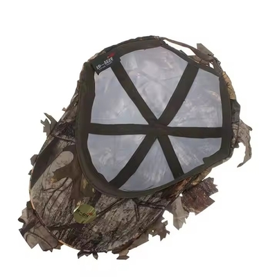 Groothandel buiten kamperen jacht 3D echte boom printen sport hoed tactische snelle droge camouflage honkbalpet