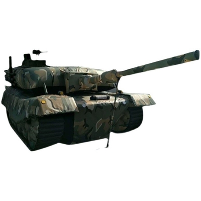 Fabriek op maat opgeblazen dummy doelwit voor oefeningen Radar tank lancering model doelwit