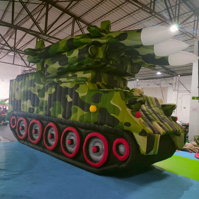 Fabriek op maat opgeblazen dummy doelwit voor oefeningen Radar tank lancering model doelwit