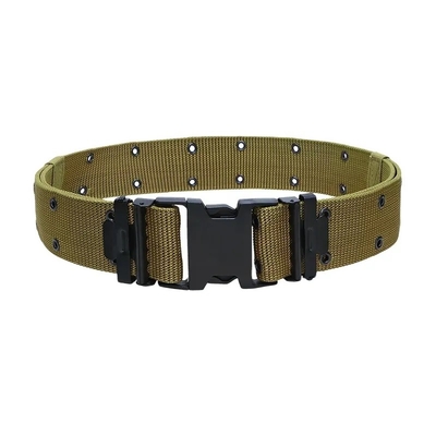 Khaki waterdicht snel loslaten PP Webbing Gordel Duty Gordel Tactisch Voor Outdoor Training En Wandelen