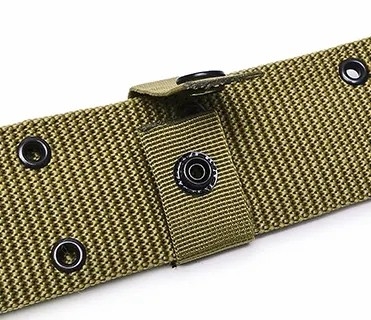 Khaki waterdicht snel loslaten PP Webbing Gordel Duty Gordel Tactisch Voor Outdoor Training En Wandelen