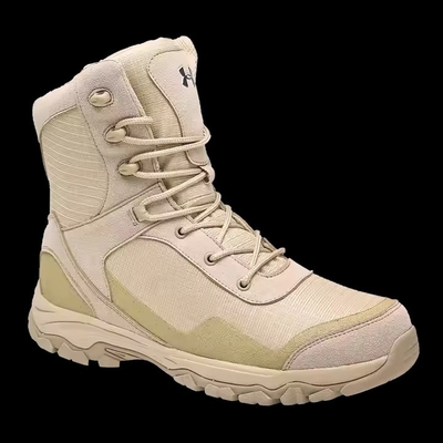 Khaki waterdicht Anti-slip Comfortabel Tactisch Voor Trainen Wandelen Outdoor training laarzen Voor Mannen