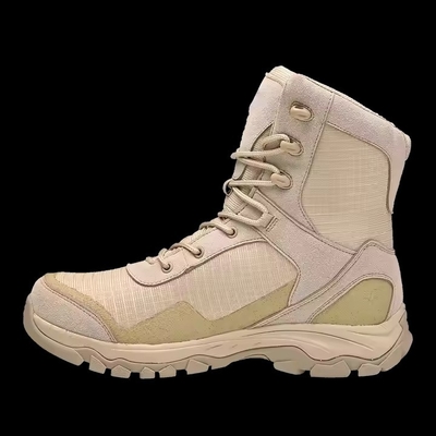 Khaki waterdicht Anti-slip Comfortabel Tactisch Voor Trainen Wandelen Outdoor training laarzen Voor Mannen