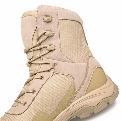 Khaki waterdicht Anti-slip Comfortabel Tactisch Voor Trainen Wandelen Outdoor training laarzen Voor Mannen