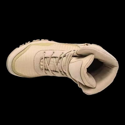 Khaki waterdicht Anti-slip Comfortabel Tactisch Voor Trainen Wandelen Outdoor training laarzen Voor Mannen
