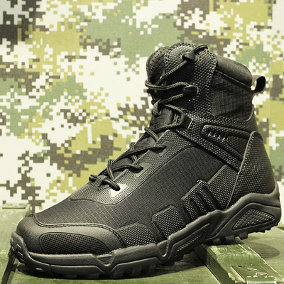 Mannen militaire laarzen en tactische laarzen, CoolMax Tactische Combat Duurzaam Lederen Werk Utility Outdoor Wandelen Assault Boo
