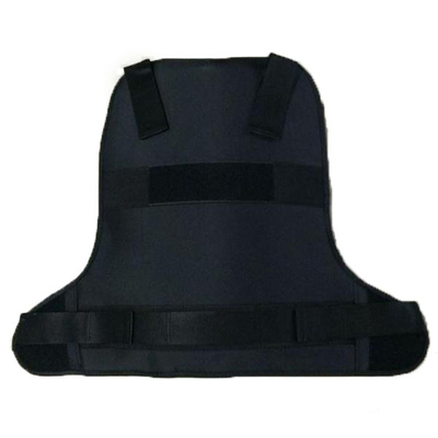 Een lichtgewicht tactisch vest met platen en een zacht inslagstuk.