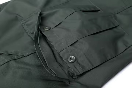 Gepersonaliseerd logo BDU Combat Suit Solid Deep Green Tactical Uniform