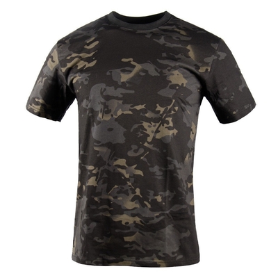 China Xinxin fabrikant camouflage ronde nek puur katoen korte mouwen tactische training T-shirt