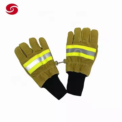 Tactische hittebestendige brandweermannen handschoenen noodbrandredding veiligheidshandschoen