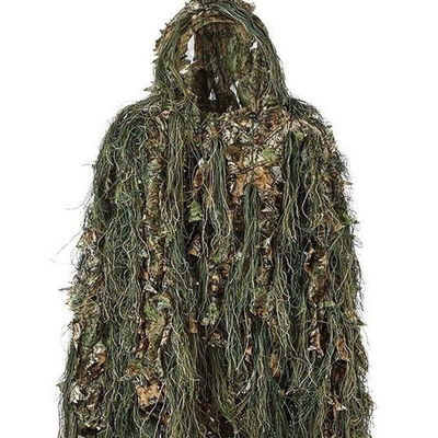 China Xinxin Tactische Jagen Buiten Duurzame Opleiding Camouflage Waterdicht Ademhalend 3D Leaf Ghillie Pak