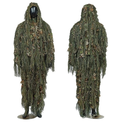 China Xinxin Tactische Jagen Buiten Duurzame Opleiding Camouflage Waterdicht Ademhalend 3D Leaf Ghillie Pak