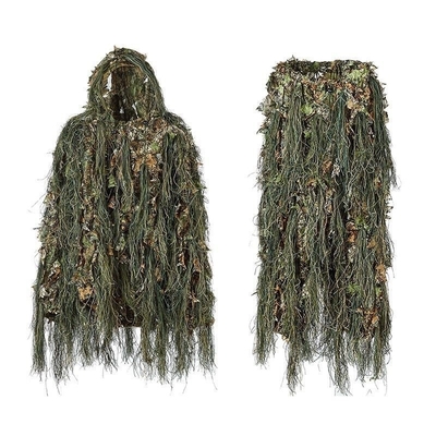 China Xinxin Tactische Jagen Buiten Duurzame Opleiding Camouflage Waterdicht Ademhalend 3D Leaf Ghillie Pak
