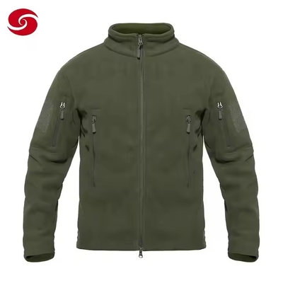 Breathable Quick Dry Olive Green Winter Tactical Fleece M65 Field Jacket voor training