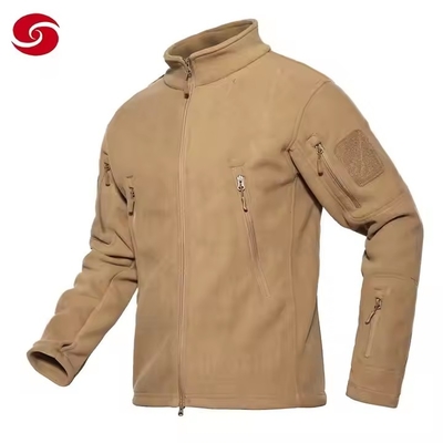 Breathable Quick Dry Olive Green Winter Tactical Fleece M65 Field Jacket voor training