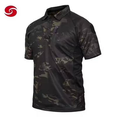 Tactisch dragen Digitaal snel drogen Camouflage Korte mouw TWLL voor mannen