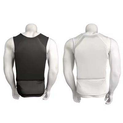 IIIA Lichtgewicht verborgen beschermend tactisch vest T-shirt met PE en Aramid Stretch Polyester stof