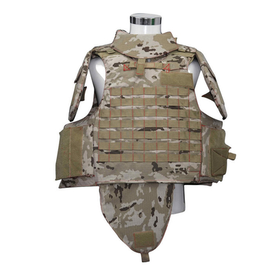 Heavy Duty Nylon Tactical Molle Vest met verstelbare riemen en afneembare schouderbanden