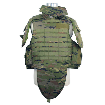 Multicam Combat Tactical Vest met verstelbare taillebanden en verwijderbare schouders