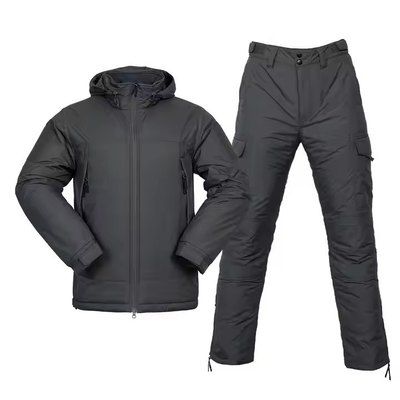 Draagbaar waterdicht kouddicht pak buiten warm katoenen kleding trainingsuniform