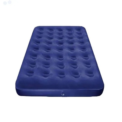 Groothandel Donkerblauw luchtbed Drinkbaar Flocked Airbed Tactische buitenapparatuur voor buitenactiviteiten