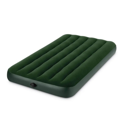 Groothandel Donkerblauw luchtbed Drinkbaar Flocked Airbed Tactische buitenapparatuur voor buitenactiviteiten
