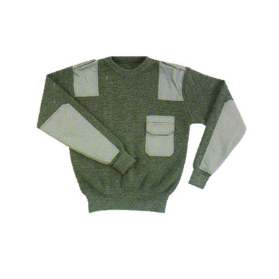 Uniform Customized Chest Pocket V-Neck Gebreide Wear Pullover Tactical Wear Sweater