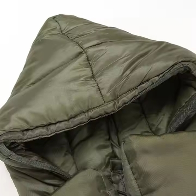 Nylon katoen winter Unisex single slaapzak voor buitenkamperen voor volwassenen