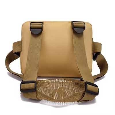 Outdoor tactisch vest met polsband groothandel Unisex borstzak rugzak