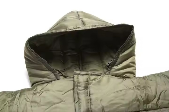Gepersonaliseerde Outdoor Camping Wandelen Lichtgewicht Waterdicht Winter Unisex Hooded Slaapzakken
