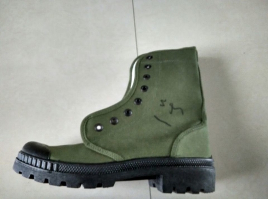 Canvas Combat boot, Tactical Boot Anti Slip boot, militaire canvas boot