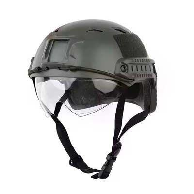 SZXX Tactische helm met visor voor tactische training weerbestandheid