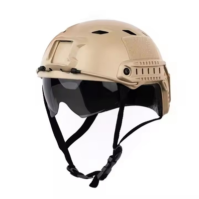 SZXX Tactische helm met visor voor tactische training weerbestandheid
