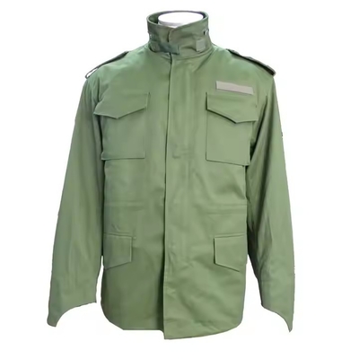 Hoogwaardige traanbestendige wintergroene veldjas Tactische M65 jas voor mannen Wandeltraining En Outdoor Sport