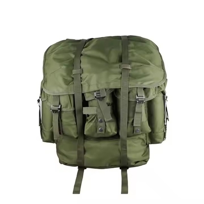 420D Nylon Olijfgroen Tactische Alice Pack Bag Voor Klimmen / Wandelen / Trainen