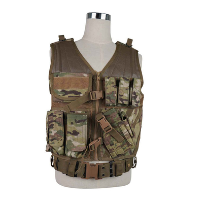 2.5kg Olive Drab Militair gevechtsvest met verstelbare taille en afneembare schouders