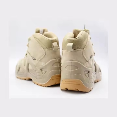 Groothandel Anti slip Combat Jungle Split Suede Outsole PU Rubber Tactical Boots voor mannen