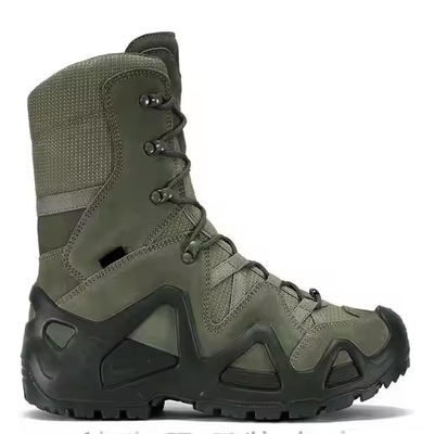 Fabriek Groothandel High-Top Bruin Lederen Outdoor Sports Survival Desert Safety Tactische Combat Boots