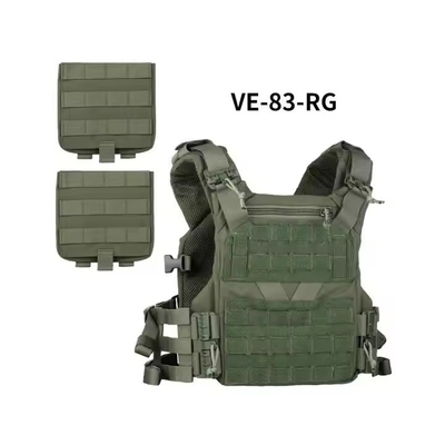 Lichtgewicht West Molle Quick Release Laser Cut Multicam Oxford Stof Tactisch Vest Plaatdrager