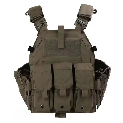 Quick Release Style Vest Camo Modulaire Borst Set voor buiten Ademhalend Paintball Game